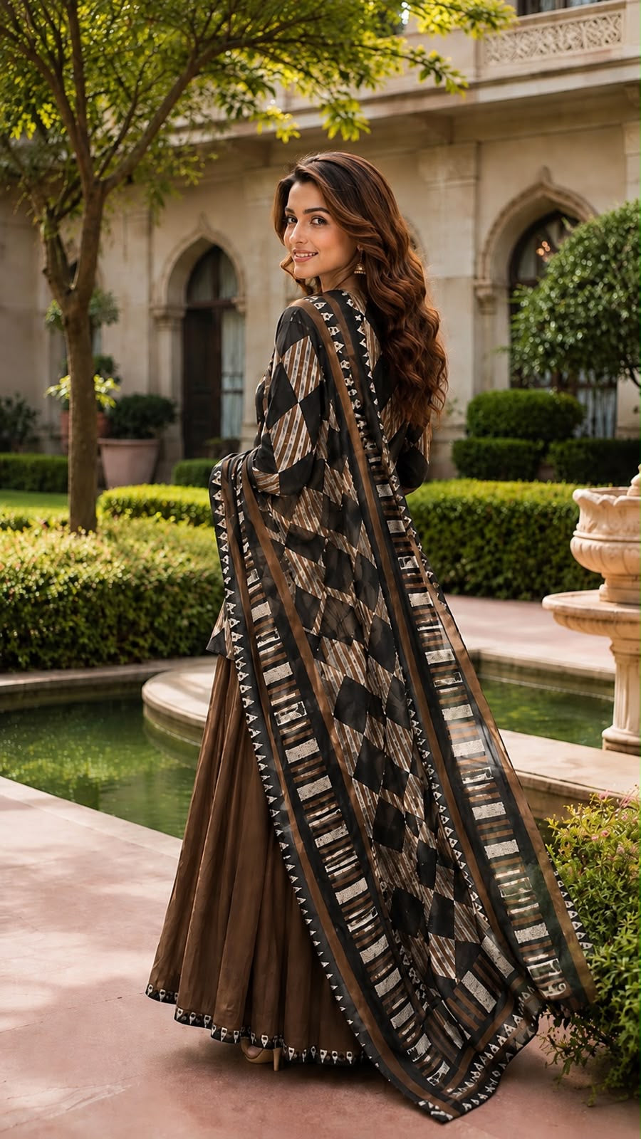 Gopi dress🤎🖤 trending article