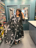Cotton Anarkali suit