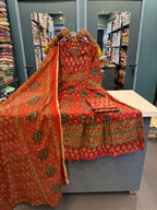 Jaipuri Anarkali Cotton suit
