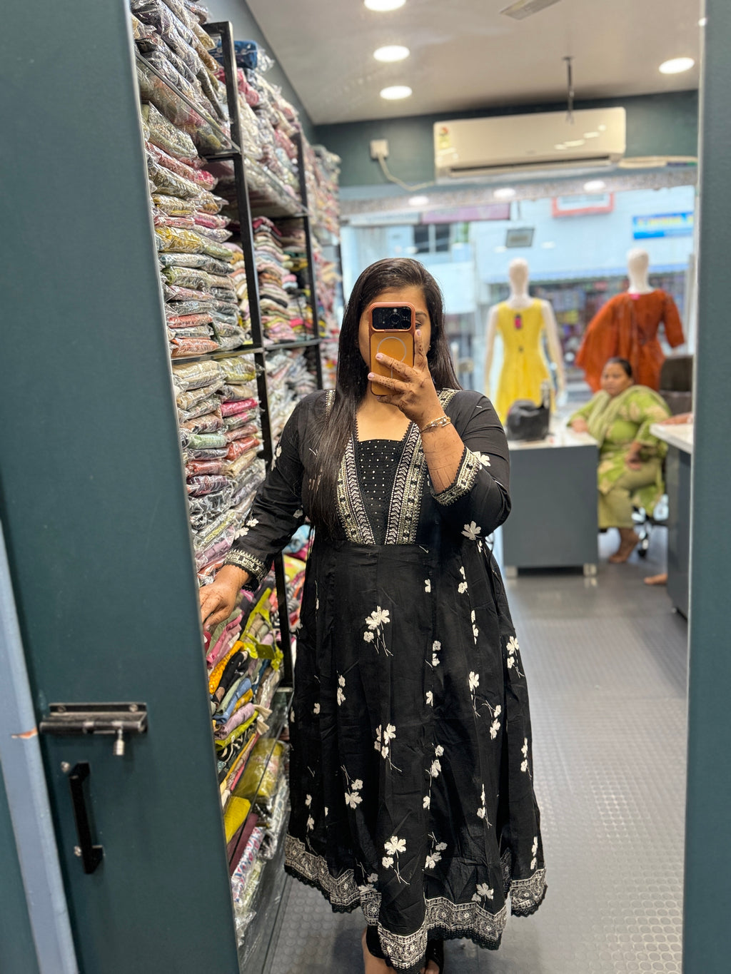 Cotton Anarkali suit