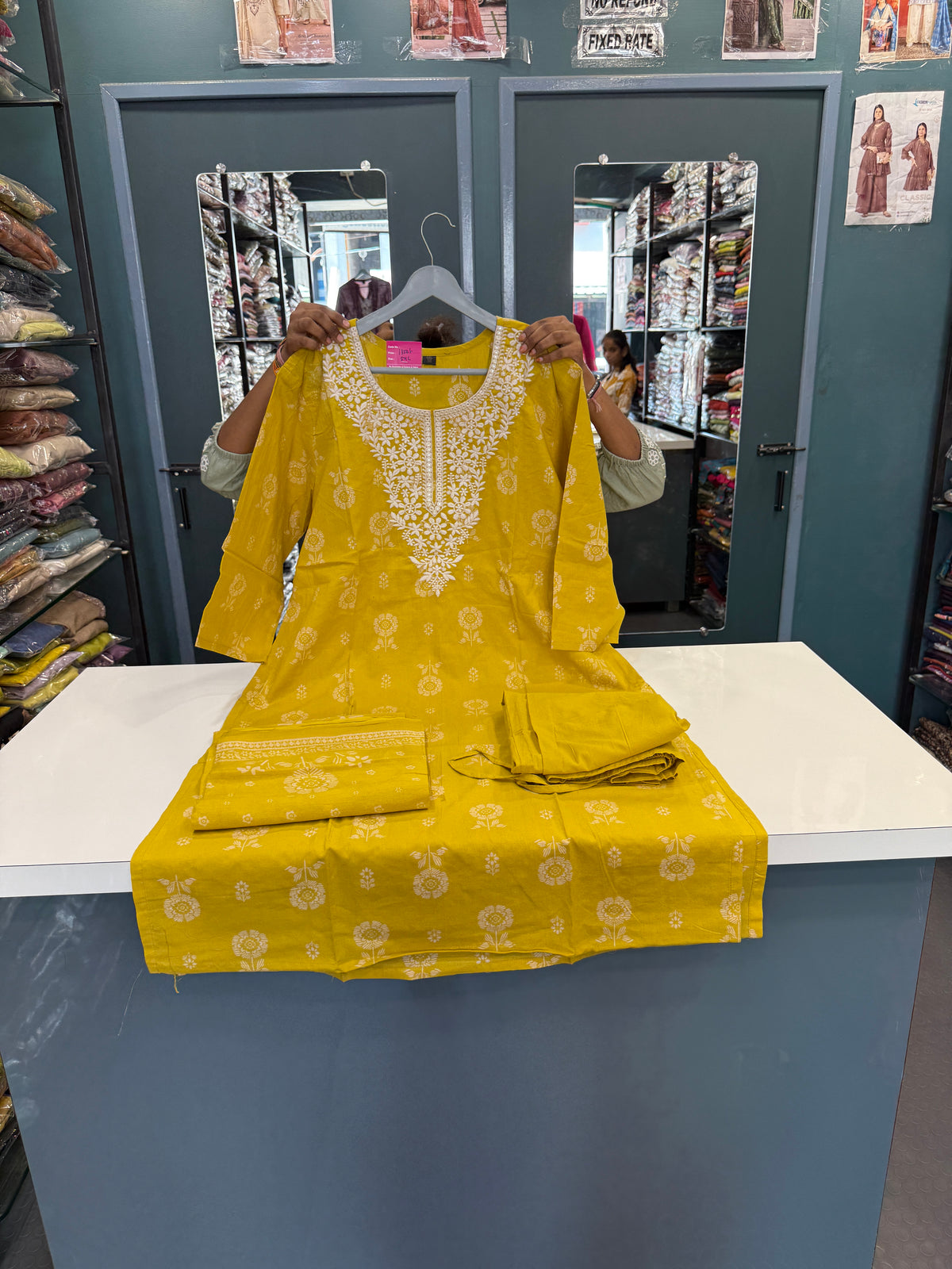 Jaipuri mul cotton 💛💛✌🏻😍