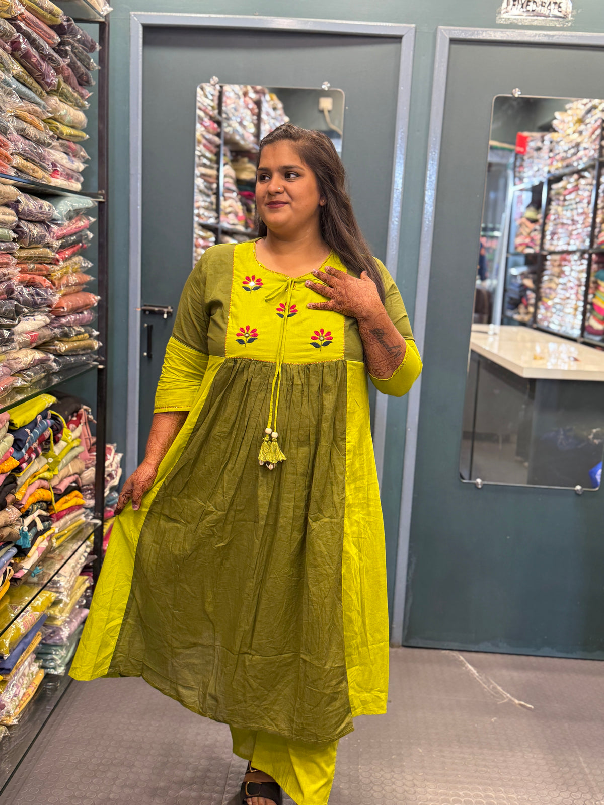 ￼ premium mall cotton 2pic