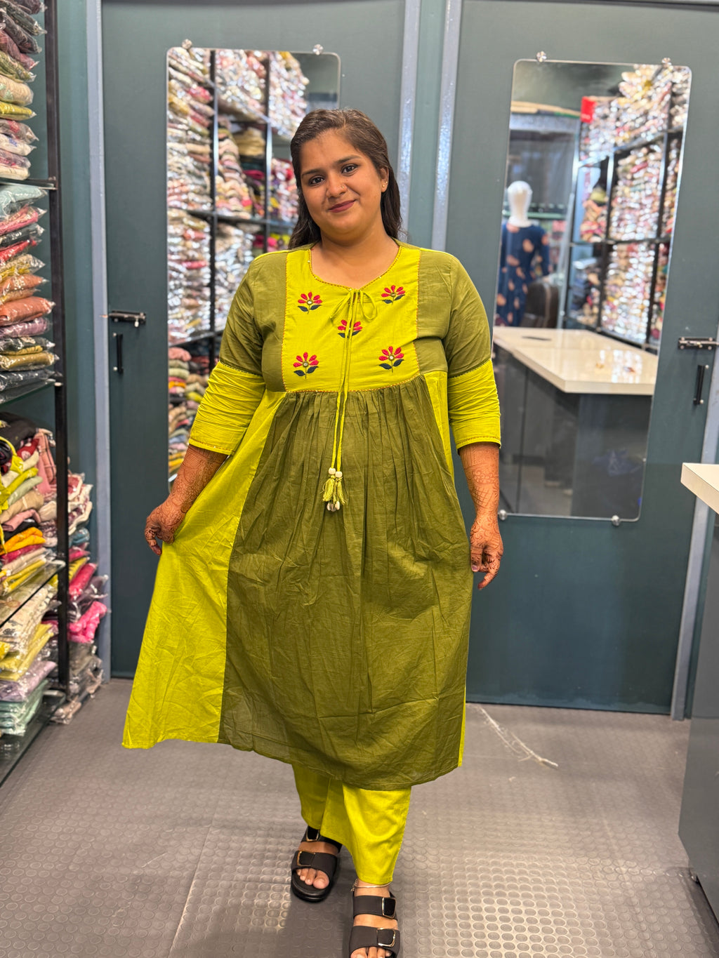 ￼ premium mall cotton 2pic